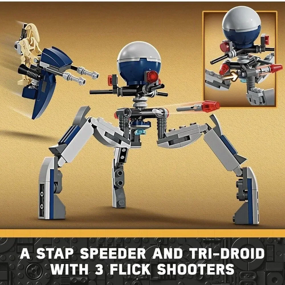 LEGO Star Wars Clone Trooper & Battle Droid Battle Pack Toy 75372 Box NEW